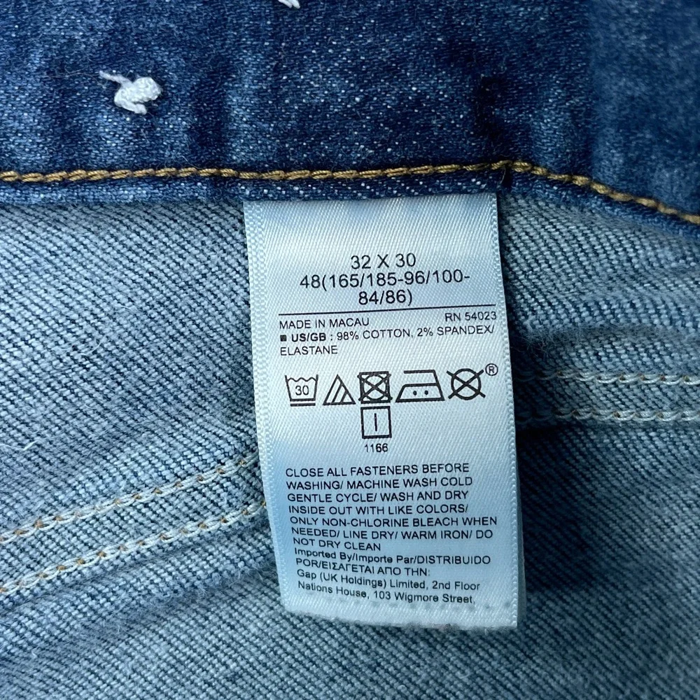 Banana Republic Jeans Mens 32x30 Blue Athletic Tapered Fit Legacy Stretch Denim